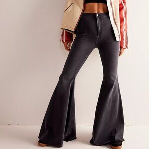 Free people float on flare jeans